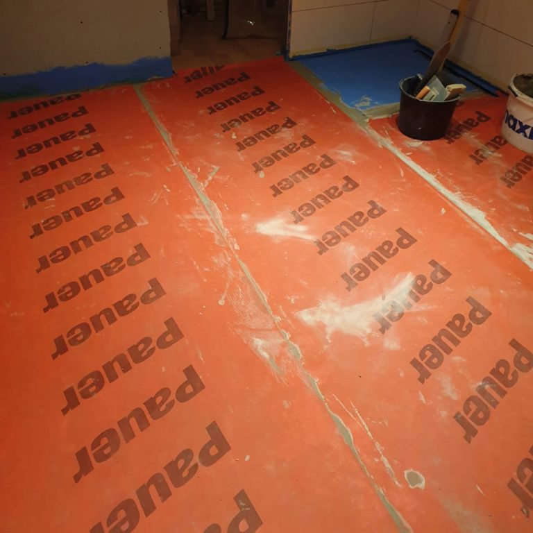 Floor sealing material bathroom paner